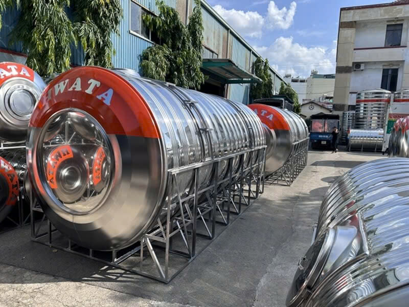 Bồn nước inox Hwata có khả năng chống ăn mòn, chịu nhiệt tốt