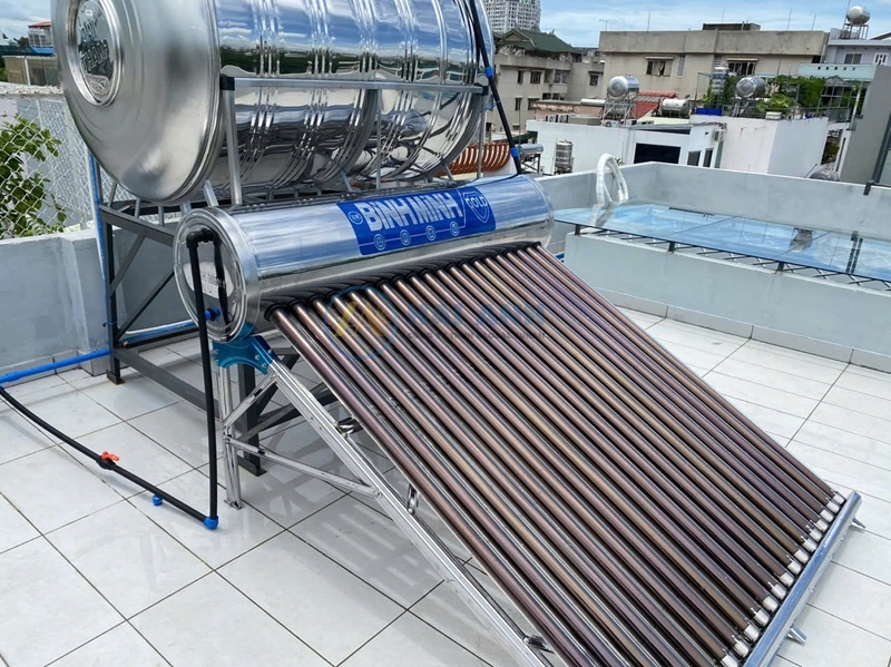 Dịch vụ lắp đặt máy nước nóng mặt trời tiết kiệm chi phí