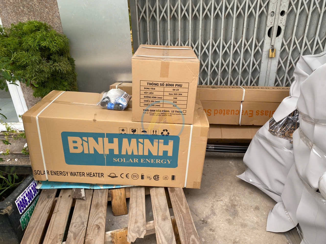 Máy năng lượng mặt trời Bình Minh chính hãng