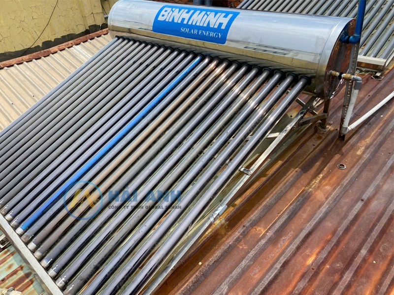 Máy nước nóng năng lượng mặt trời Bình Minh
