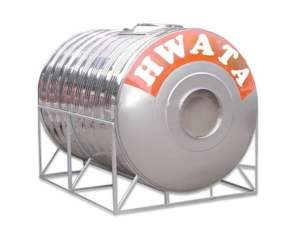 Bồn nước inox Hwata 5.000L ngang