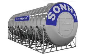 Bồn Nước Công Nghiệp Sơn Hà Ngang 10.000L