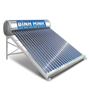 Máy nước nóng NLMT Bình Minh 130L ruột Nano PP-R