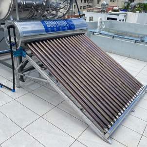 Máy nước nóng NLMT Bình Minh 150 lít INOX SUS304